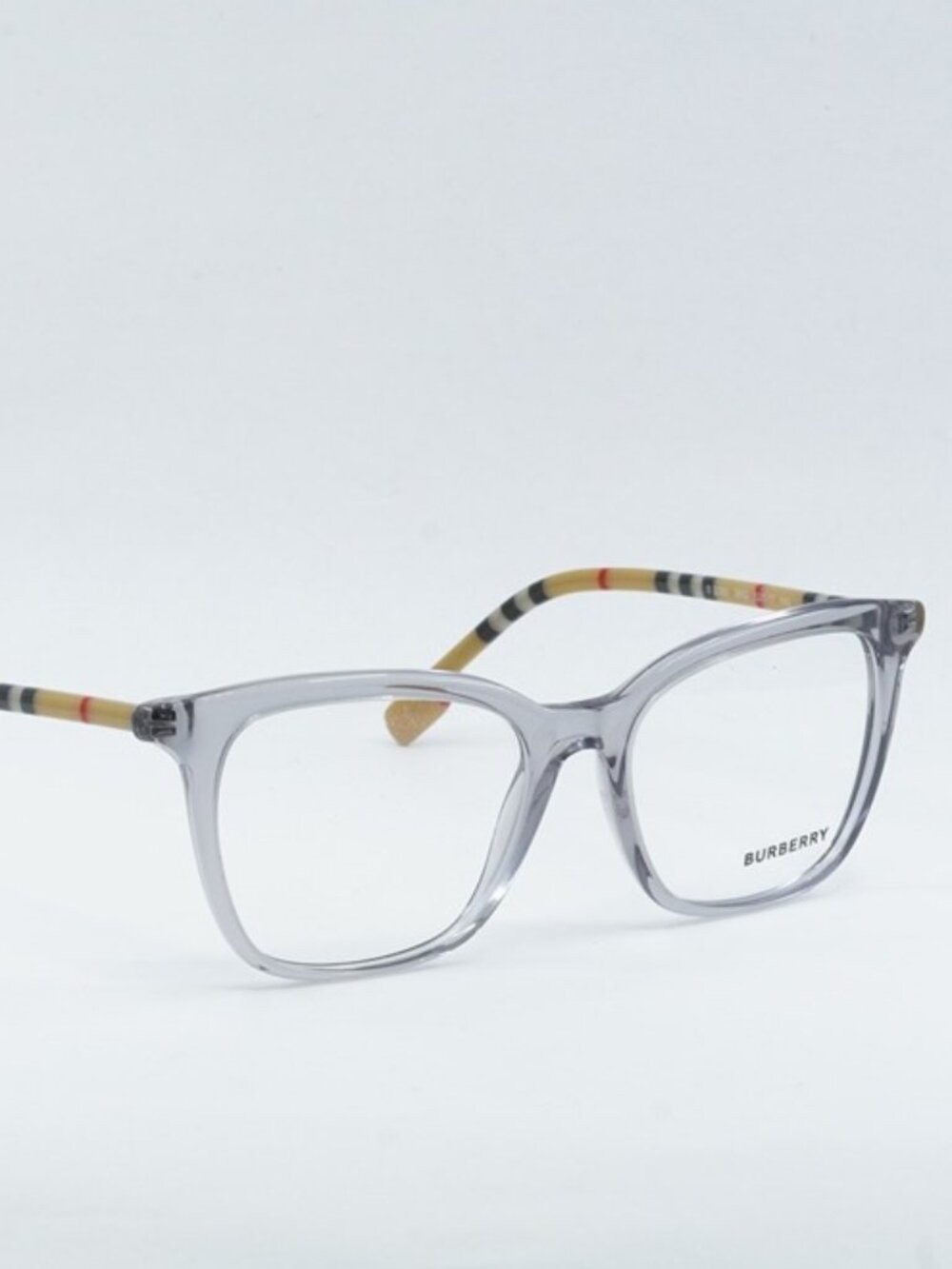 Burberry BE2390 3892 Eyeglasses Square 50mm Grey / Check Frame